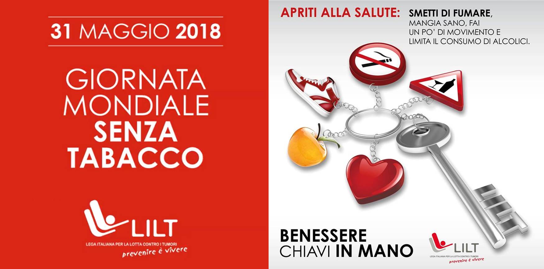 31 maggio 2018 - Giornata Mondiale Senza Tabacco